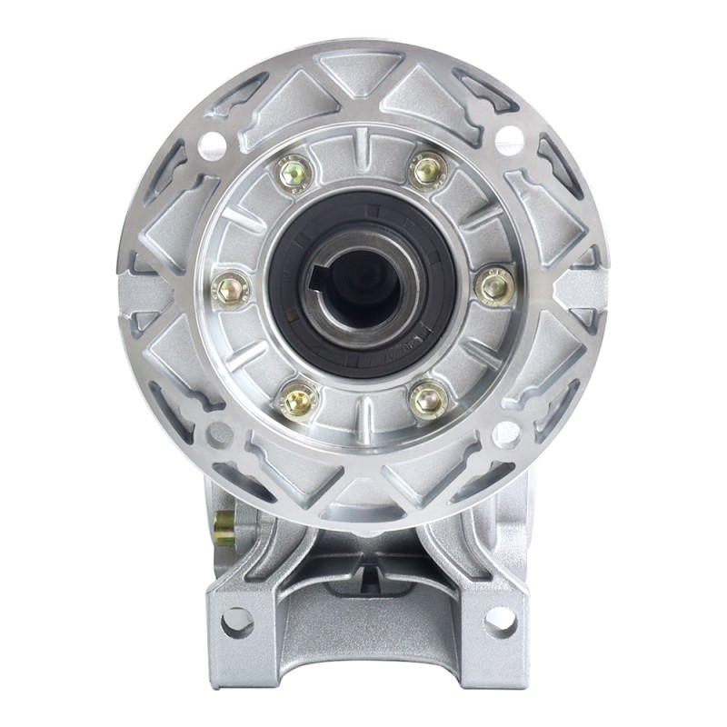 MRVR050 Wormwielkast 50:1 verhouding φ19mm ingaande as met 80B14 motor ingaande flens
