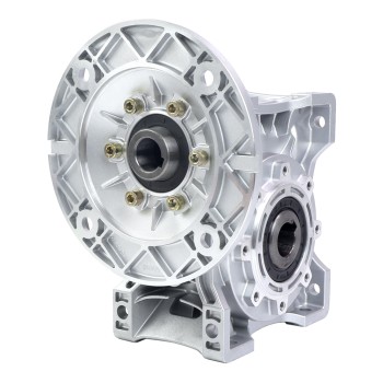 MRVR075 Wormwielkast 40:1 verhouding Φ19mm ingaande as met 80B14 motor ingaande flens MRVR075 Wormwielkast 40:1 verhouding Φ19mm ingaande as met 80B14 motor ingaande flens