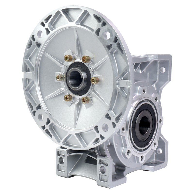 MRVR090 Wormwielkast 15:1 verhouding φ28mm ingaande as met 100/112B14 motor ingaande flens