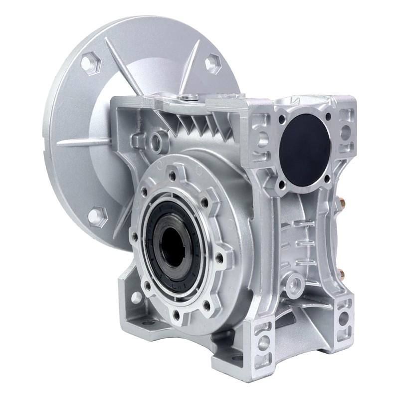 MRVR090 Wormwielkast 15:1 verhouding φ28mm ingaande as met 100/112B14 motor ingaande flens