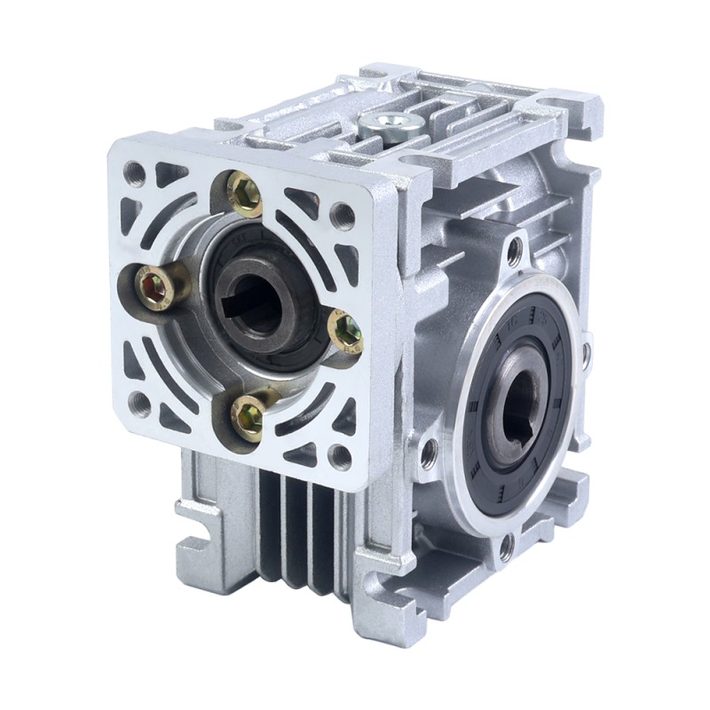 10:1 Wormwiel Tandwielkast YRV30 Wormwiel Speed Reducer 11mm ingang as diameter - YRV30-G10-D11 | StepperOnline