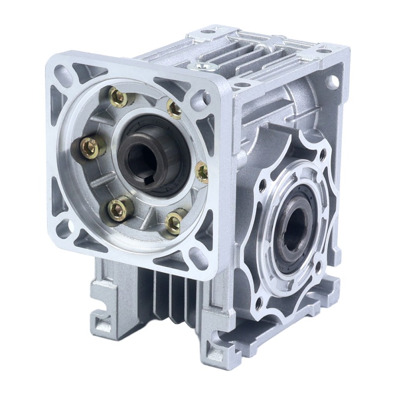5:1 Wormwiel Tandwielkast YRV40 Wormwiel Speed Reducer 14mm ingang as diameter - YRV40-G5-D14 | StepperOnline