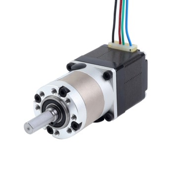 Nema 11 stappenmotor bipolair L=33mm met planetaire versnellingsbak EG-serie overbrengingsverhouding 10:1