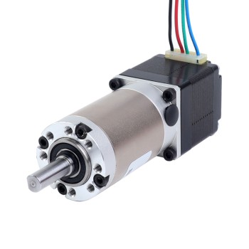 Nema 11 stappenmotor bipolair L=33mm met planetaire versnellingsbak EG-serie overbrengingsverhouding 100:1