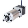 Nema 14 stappenmotor bipolair L=34mm met planetaire versnellingsbak EG-serie overbrengingsverhouding 100:1 - 14HS13-1004S-EGS100 | StepperOnline