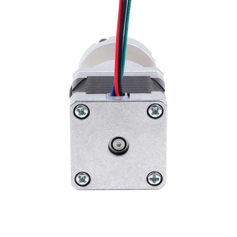 Nema 14 stappenmotor bipolair L=34mm met planetaire versnellingsbak EG-serie overbrengingsverhouding 15:1 - 14HS13-1004S-EGS15 | StepperOnline