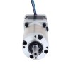 Nema 14 stappenmotor bipolair L=34mm met planetaire versnellingsbak EG-serie overbrengingsverhouding 45:1 - 14HS13-1004S-EGS45 | StepperOnline