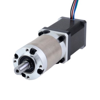 Nema 14 Stappenmotor bipolair L=52mm w/ met planetaire versnellingsbak EG-serie overbrengingsverhouding 100:1