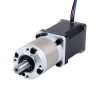 Nema 14 Stappenmotor bipolair L=52mm w/ met planetaire versnellingsbak EG-serie overbrengingsverhouding 20:1 - 14HS20-1504S-EGS20 | StepperOnline