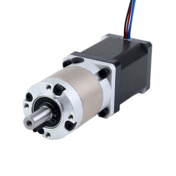 Nema 14 Stappenmotor bipolair L=52mm w/ met planetaire versnellingsbak EG-serie overbrengingsverhouding 20:1