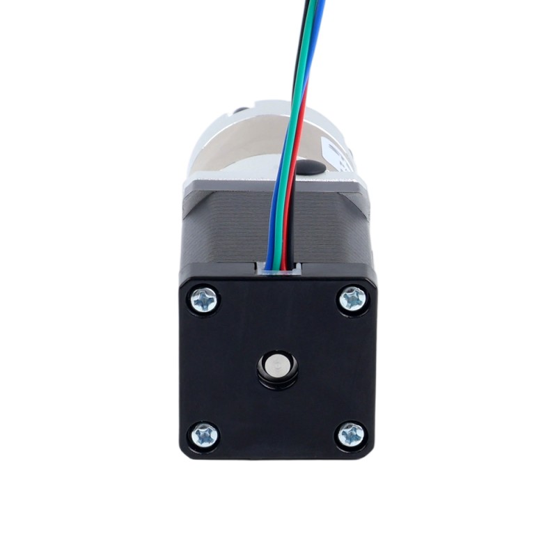 Nema 14 Stappenmotor bipolair L=52mm w/ met planetaire versnellingsbak EG-serie overbrengingsverhouding 20:1 - 14HS20-1504S-EGS20 | StepperOnline