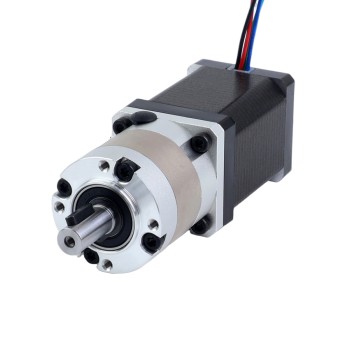 Nema 14 Stappenmotor bipolair L=52mm w/ met planetaire versnellingsbak EG-serie overbrengingsverhouding 5:1
