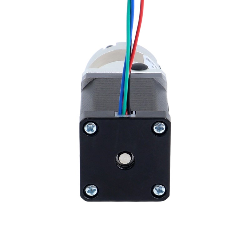 Nema 14 Stappenmotor bipolair L=52mm w/ met planetaire versnellingsbak EG-serie overbrengingsverhouding 5:1 - 14HS20-1504S-EGS5 | StepperOnline
