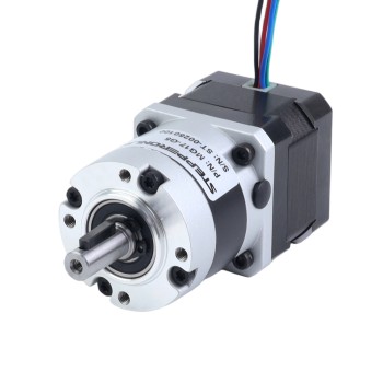 Nema 17 Stappenmotor bipolair L=34mm w/ met planetaire versnellingsbak MG-serie overbrengingsverhouding 10:1