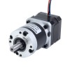 Nema 17 Stappenmotor bipolair L=34mm w/ met planetaire versnellingsbak MG-serie overbrengingsverhouding 20:1 - 17HS13-0404S-MG20 | StepperOnline