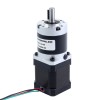 Nema 17 Stappenmotor bipolair L=48mm w/ met planetaire versnellingsbak MG-serie overbrengingsverhouding 100:1 - 17HS19-1684S-MG100 | StepperOnline