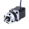 Nema 17 Stappenmotor bipolair L=48mm w/ met planetaire versnellingsbak MG-serie overbrengingsverhouding 5:1 - 17HS19-1684S-MG5 | StepperOnline