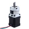 Nema 17 Stappenmotor bipolair L=48mm w/ met planetaire versnellingsbak MG-serie overbrengingsverhouding 5:1 - 17HS19-1684S-MG5 | StepperOnline
