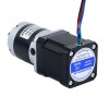 Nema 17 Stappenmotor bipolair L=48mm w/ met planetaire versnellingsbak MG-serie overbrengingsverhouding 50:1 - 17HS19-1684S-MG50 | StepperOnline