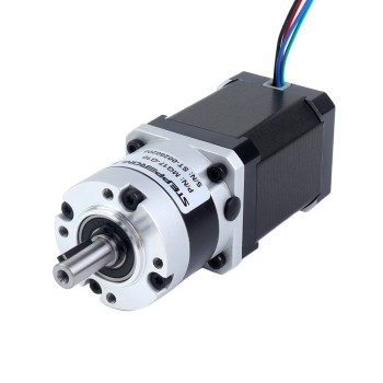 Nema 17 Stappenmotor bipolair L=60mm w/ met planetaire versnellingsbak MG-serie overbrengingsverhouding 10:1