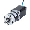 Nema 17 Stappenmotor bipolair L=60mm w/ met planetaire versnellingsbak MG-serie overbrengingsverhouding 50 - 17HS24-2104S-MG50 | StepperOnline