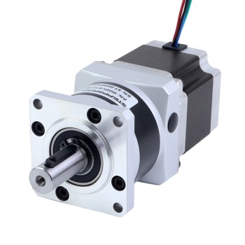 Nema 23 Stappenmotor bipolair L=54.5mm w/ met planetaire versnellingsbak MG-serie overbrengingsverhouding 5:1