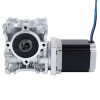 Nema 23 stappenmotor 76mm overbrengingsverhouding 15:1 Wormwiel Tandwielkast NMRVS30 Wormwiel Speed Reducer - 23HS30-2804S-RVS30-G15 | StepperOnline