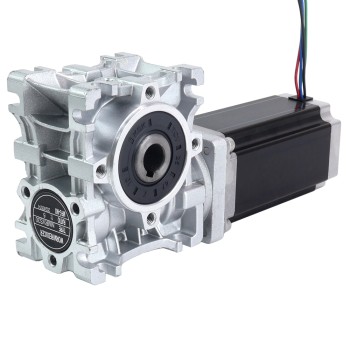 Nema 23 stappenmotor 113mm overbrengingsverhouding 15:1 Wormwiel Tandwielkast NMRVS30 Wormwiel Speed Reducer Nema 23 stappenmotor 113mm overbrengingsverhouding 15:1 Wormwiel Tandwielkast NMRVS30 Wormwiel Speed Reducer