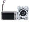 Nema 23 stappenmotor 113mm overbrengingsverhouding 15:1 Wormwiel Tandwielkast NMRVS30 Wormwiel Speed Reducer - 23HS45-4204S-RVS30-G15 | StepperOnline