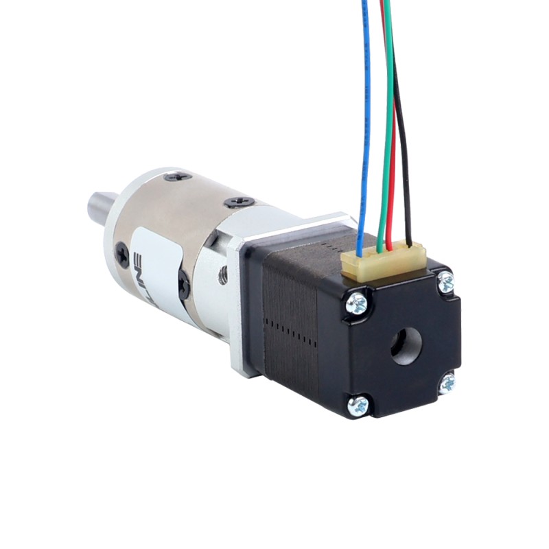 Nema 8 stappenmotor bipolair L=28mm met planetaire versnellingsbak EG-serie overbrengingsverhouding 10:1 - 8HS11-0204S-EGS10 | StepperOnline