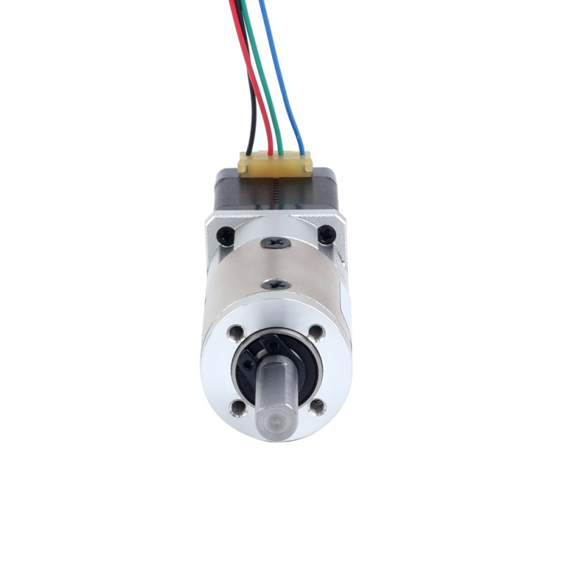 Nema 8 stappenmotor bipolair L=28mm met planetaire versnellingsbak EG-serie overbrengingsverhouding 5:1 - 8HS11-0204S-EGS5 | StepperOnline