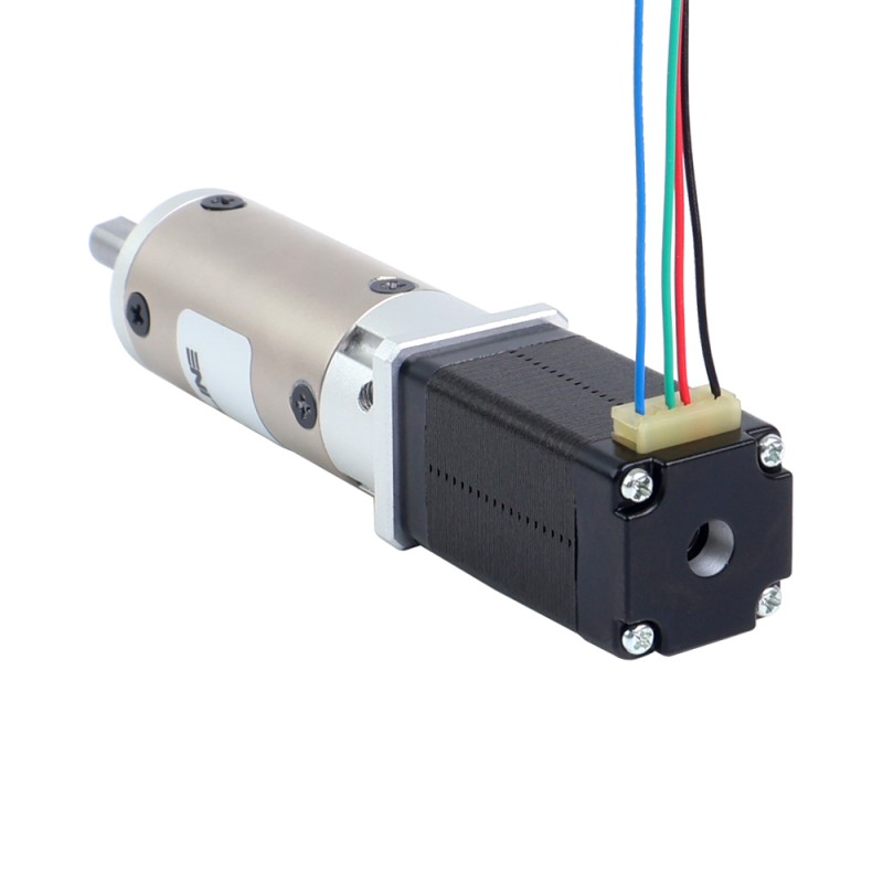 Nema 8 stappenmotor bipolair L=39,3mm met planetaire versnellingsbak EG-serie overbrengingsverhouding 100:1 - 8HS15-0604S-EGS100 | StepperOnline
