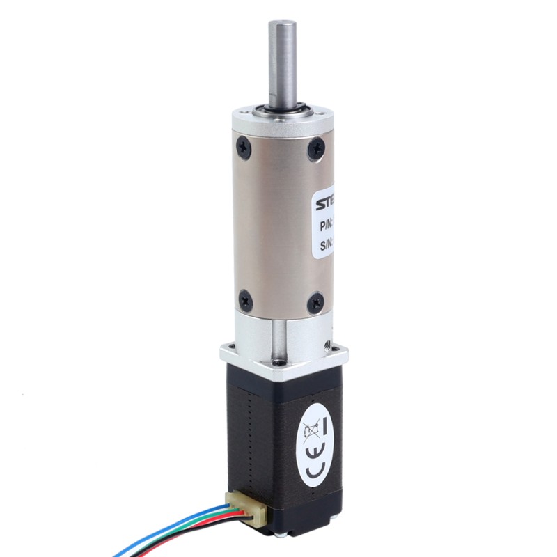 Nema 8 stappenmotor bipolair L=39,3mm met planetaire versnellingsbak EG-serie overbrengingsverhouding 100:1 - 8HS15-0604S-EGS100 | StepperOnline