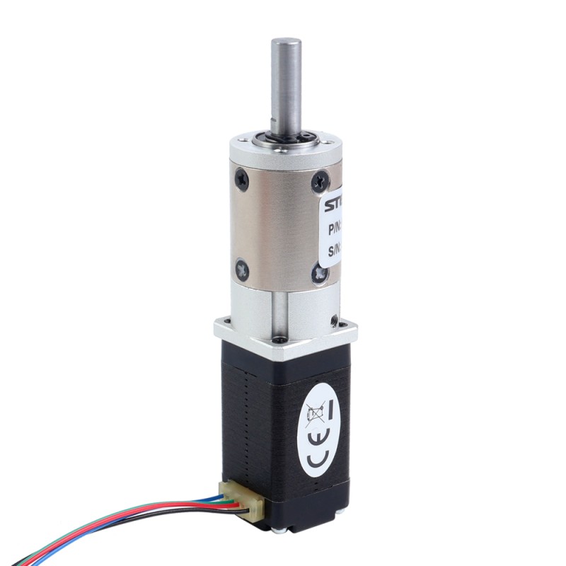 Nema 8 stappenmotor bipolair L=39,3mm met planetaire versnellingsbak EG-serie overbrengingsverhouding 5:1 - 8HS15-0604S-EGS5 | StepperOnline