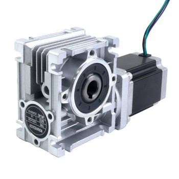 Nema 23 stappenmotor 76mm overbrengingsverhouding 15:1 Wormwiel Tandwielkast YRV30 Wormwiel Speed Reducer Nema 23 stappenmotor 76mm overbrengingsverhouding 15:1 Wormwiel Tandwielkast YRV30 Wormwiel Speed Reducer