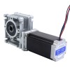 Nema 23 stappenmotor 113mm overbrengingsverhouding 15:1 Wormwiel Tandwielkast YRV30 Wormwiel Speed Reducer - 23HS45-4204S-YRV30-G15 | StepperOnline Nema 23 stappenmotor 113mm overbrengingsverhouding 15:1 Wormwiel Tandwielkast YRV30 Wormwiel Speed Reducer - 23HS45-4204S-YRV30-G15 | StepperOnline