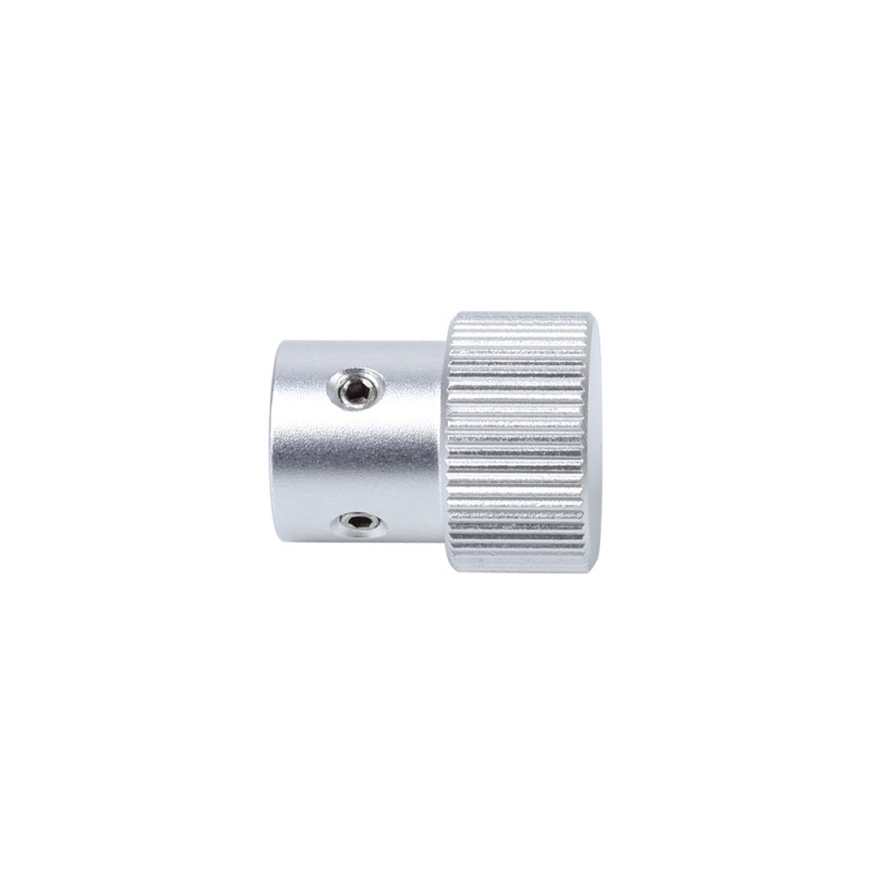 Motorhandwiel van aluminiumlegering, 18mm buitendiameter, 4mm boring - HWA18-D4 | StepperOnline