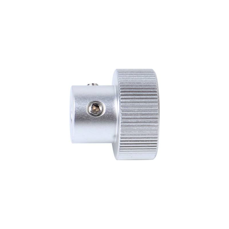 Motorhandwiel van aluminiumlegering, 25mm buitendiameter, 5mm boring - HWA25-D5 | StepperOnline