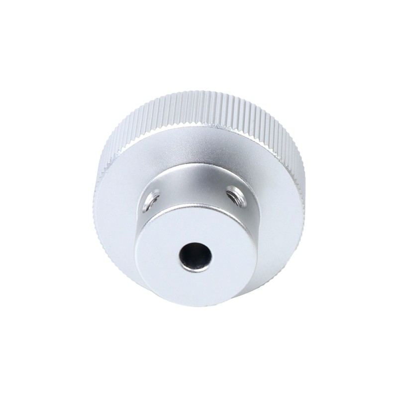 Aluminium motorhandwiel 35mm buitendiameter 5mm boring - HWA35-D5 | StepperOnline