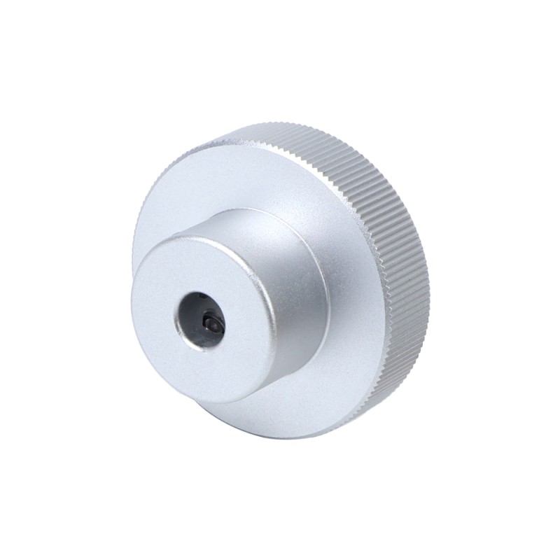 Motorhandwiel van aluminiumlegering 45mm buitendiameter 8mm boring - HWA45-D8 | StepperOnline