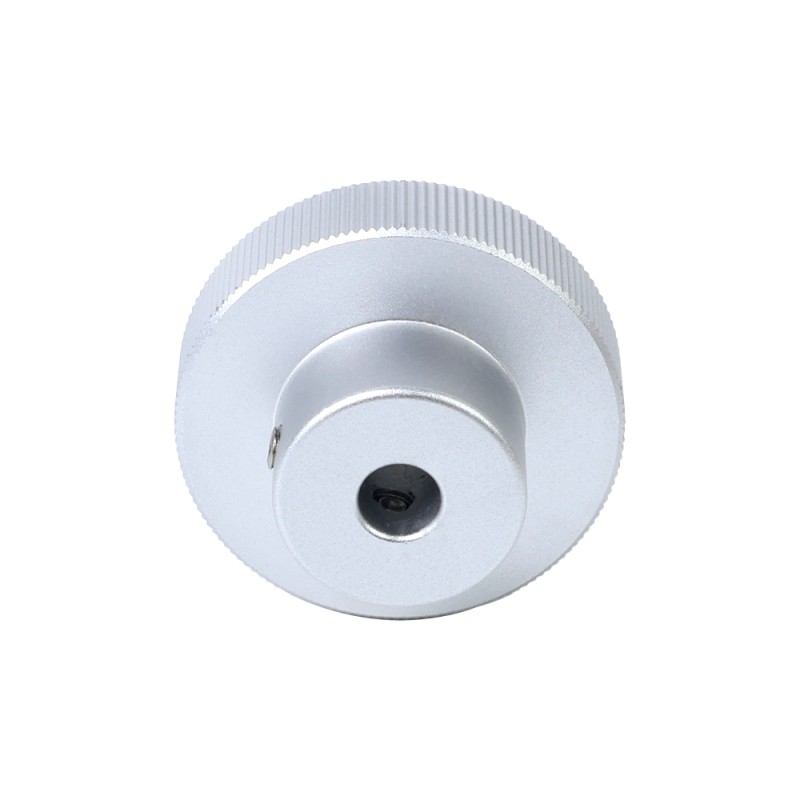 Motorhandwiel van aluminiumlegering 45mm buitendiameter 8mm boring - HWA45-D8 | StepperOnline