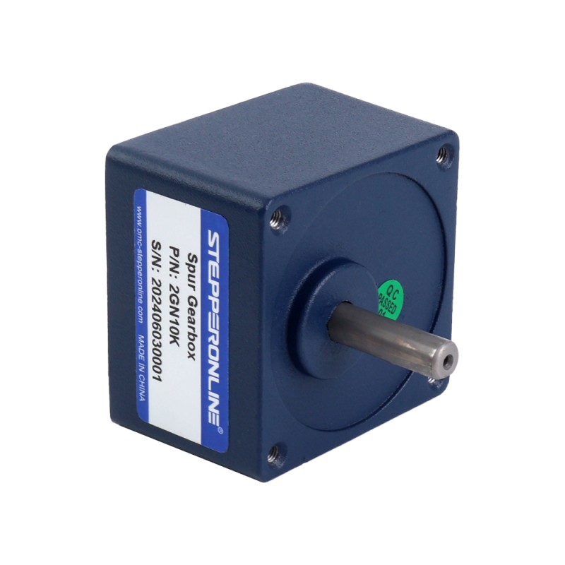 Geborsteld 12V 10W 0,43Nm(60,89oz.in) 180RPM met 10:1 tandwielkast DC-reductiemotor - F2D10-12GN-18S/2GN10K | StepperOnline