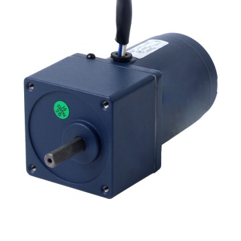 6W 220VAC 50Hz 450RPM 0,10Nm(14,16oz.in) Flens 60mm Spur-versnellingsbak Eenfasige AC-inductiemotor