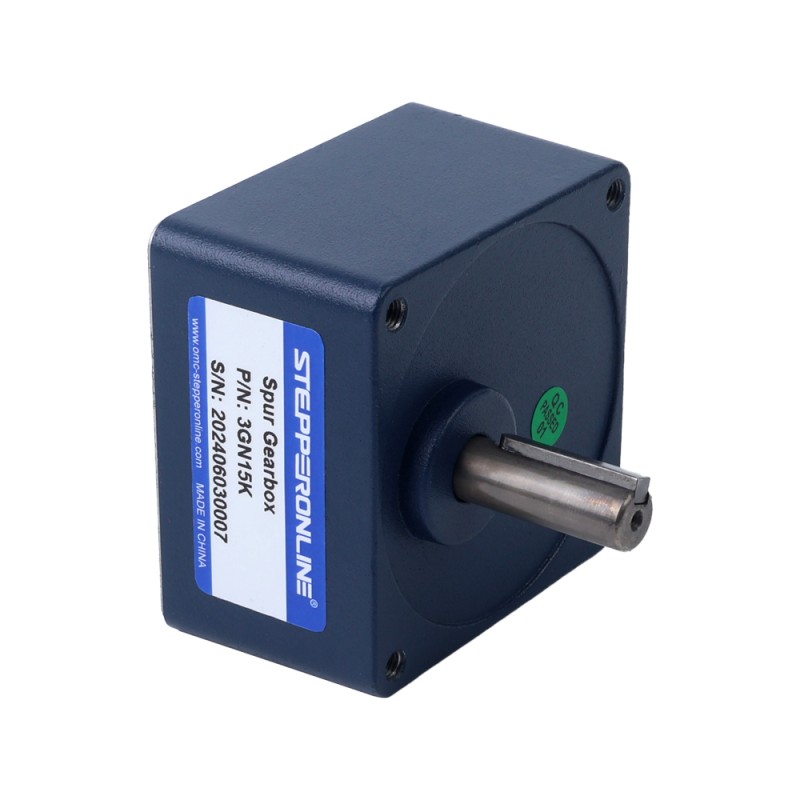 15W 220VAC 50Hz 6-90RPM 1,51Nm(213,83oz.in) Flens 70mm Spur-versnellingsbak Eenfasige AC-motor met variabele snelheid - 3IK15RGN-C/3GN15K | StepperOnline