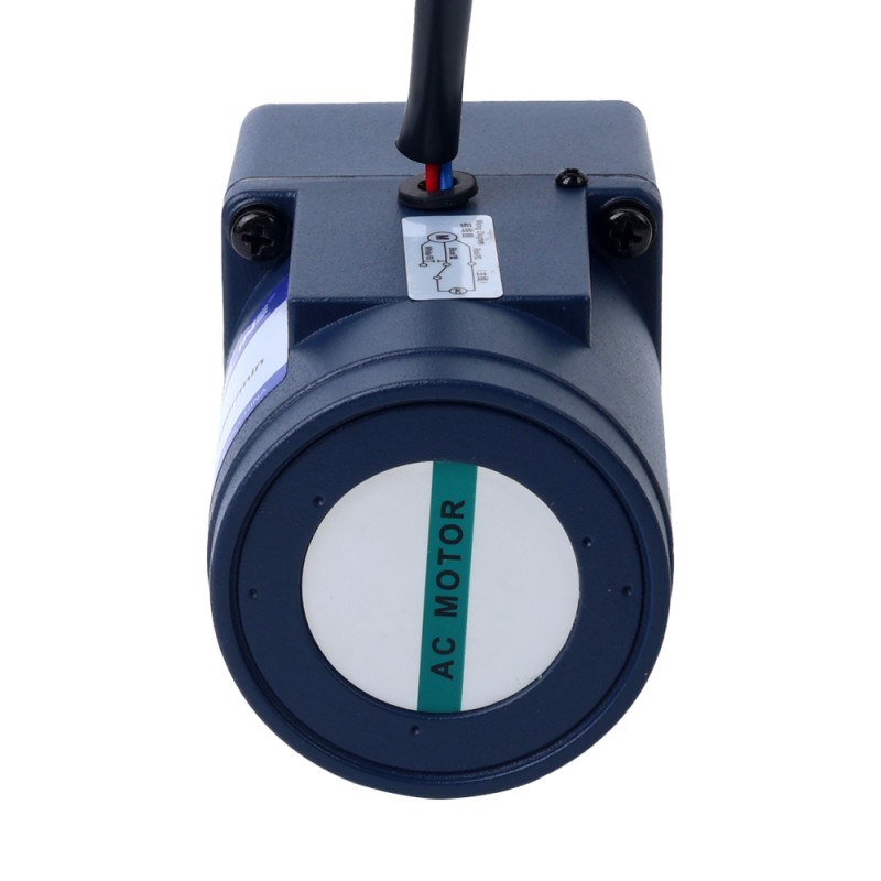 Eenfasig 110VAC 15W 60Hz Flens 70mm Overbrengingsverhouding 20:1 Spur-versnellingsbak AC-inductiemotor Eenfasig 110VAC 15W 60Hz Flens 70mm Overbrengingsverhouding 20:1 Spur-versnellingsbak AC-inductiemotor