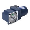 Drie fase 220VAC/380VAC 25W 50/60Hz Flens 80mm Overbrengingsverhouding 20:1 AC-inductiemotor met haakse versnellingsbak