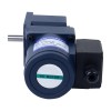 Drie fase 220VAC/380VAC 25W 50/60Hz Flens 80mm Overbrengingsverhouding 20:1 AC-inductiemotor met haakse versnellingsbak