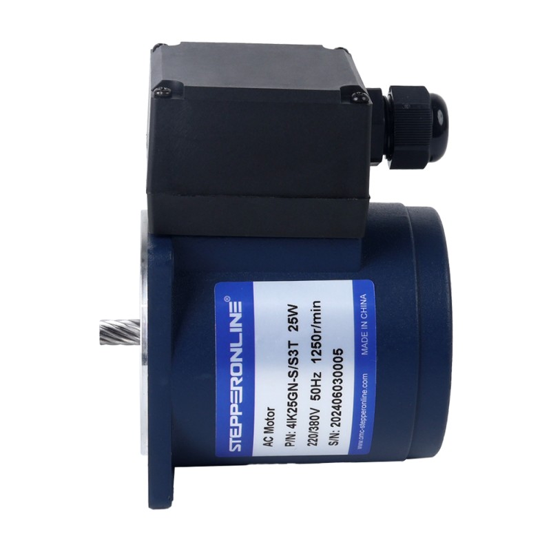 Drie fase 220VAC/380VAC 25W 50/60Hz Flens 80mm Overbrengingsverhouding 15:1 AC-inductiemotor met haakse versnellingsbak Drie fase 220VAC/380VAC 25W 50/60Hz Flens 80mm Overbrengingsverhouding 15:1 AC-inductiemotor met haakse versnellingsbak