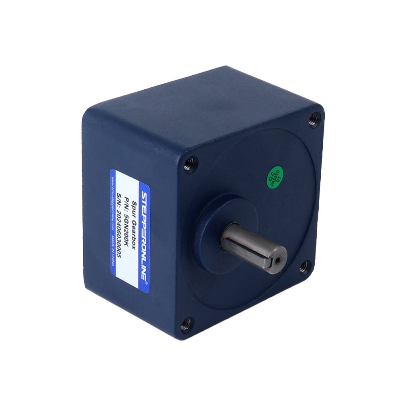 Drie fase 220VAC/380VAC 40W 50/60Hz Flens 90mm Overbrengingsverhouding 200:1 Spur-versnellingsbak AC-inductiemotor