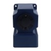 Drie fase 220VAC/380VAC 90W 50/60Hz Flens 90mm Overbrengingsverhouding 20:1 AC-inductiemotor met haakse versnellingsbak